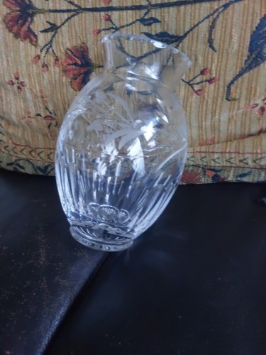 Beautiful crystal vase 24cm - ,