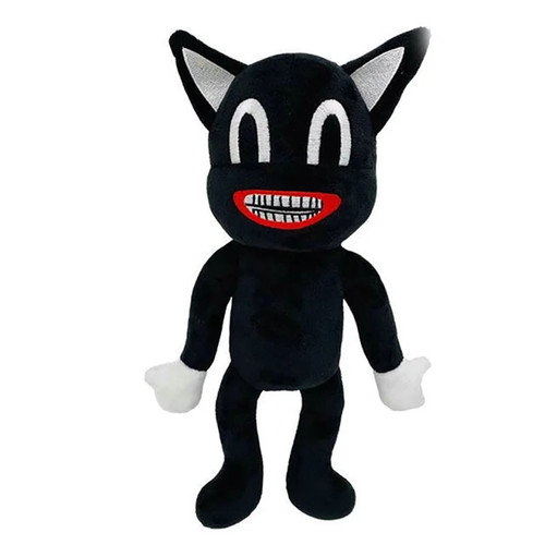 Siren head plush black cat - plush,