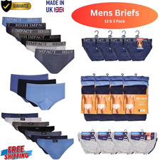 3,6 & 12 Pack Mens High Impact