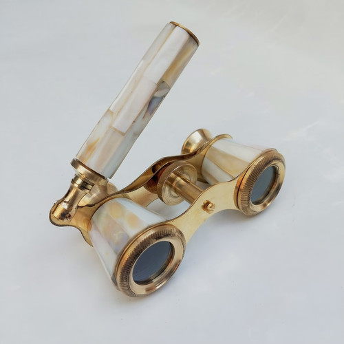 Vintage brass opera glasses - vintage,