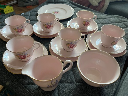 Royal vale pink china tea - royal,