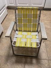 Vintage Kids Striped Mesh