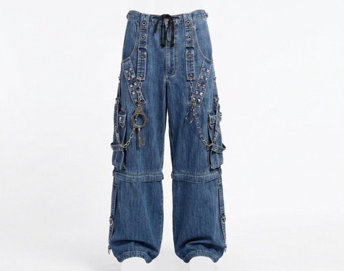 Blue jeans extreme bondage - jeans,