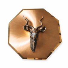 Wildlife in Copper Plaque Kudu