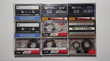 MIX of 9 Blank Audio Cassette