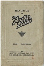 AUSTIN SEVEN 7 SALOON & TOURER
