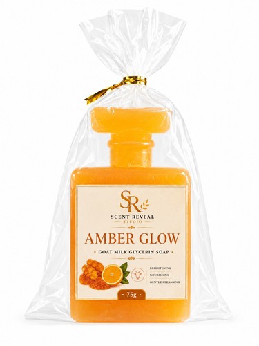 Handmade amber glow - amber,