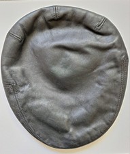 Mens Genuine BLACK Leather