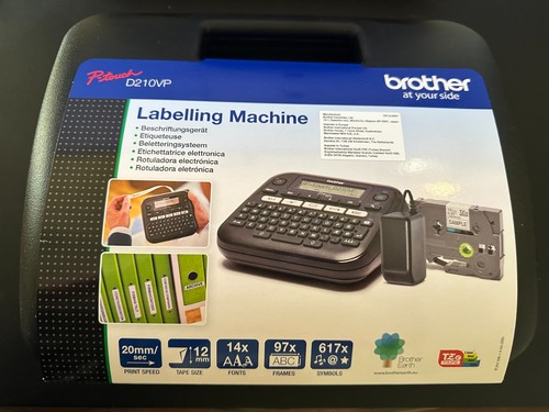 Brother touch d210vp - brother, p-touch