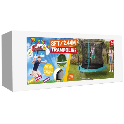 8ft kids trampoline - trampoline, with