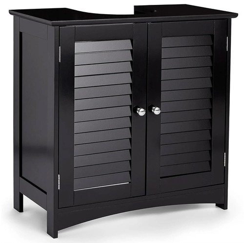 Black bathroom under sink - black,