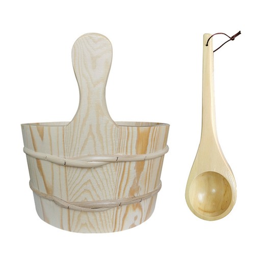 Wooden sauna bucket - sauna,