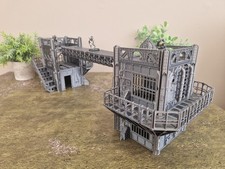 Industrial Outpost Alpha Tabletop Terrain for Wargaming, Warhammer  40k and more