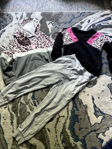 Girls jumpers and joggers