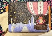 Louis Vuitton Zippy Coin Purse Monogram Christmas Animation Vivienne 