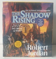 The Shadow Rising - Book 4 'The Wheel of Time' Robert Jordan - 34 x CD Audio Set
