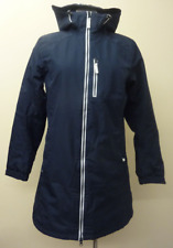 HELLY HANSEN WOMENS LONG COAT-MEDIUM-NAVY