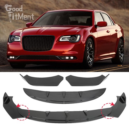 Gloss black front bumper - gloss,