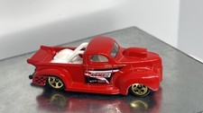 Hot Wheels ‘40 Ford Pickup 2022 HW drag Strip 1/10 red truck 2021 base date car