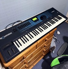 Gem Equinox Synthesizer Workstation. Rare 90s synth. New battery. Flight case