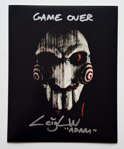 Leigh whannell signed 8x10 - leigh,