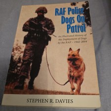 RAF POLICE DOGS ON PATROL - An