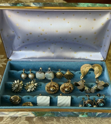 Vintage jewelry earring lot - jewelry,