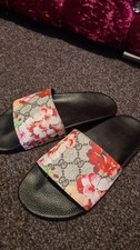 Womens Gucci Floral Sliders Size 5uk Excellent Condition