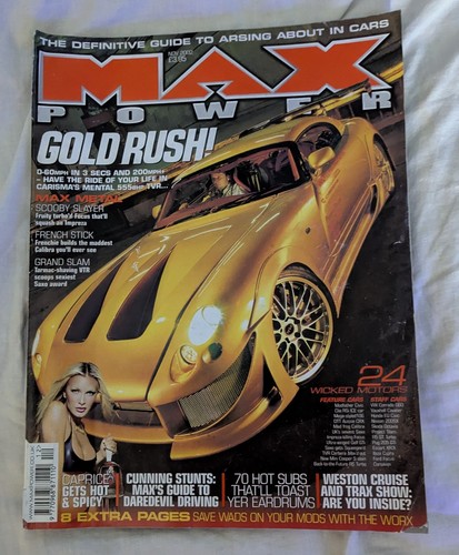 Max power magazine - magazine, november