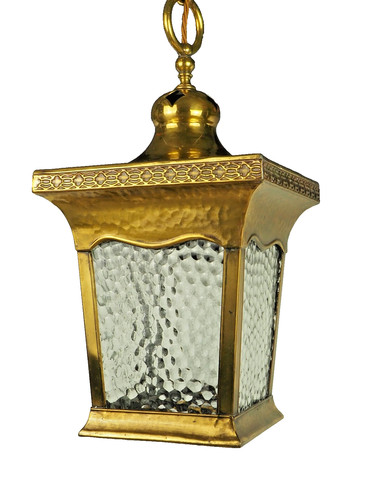 Arts crafts hall - hall, lantern