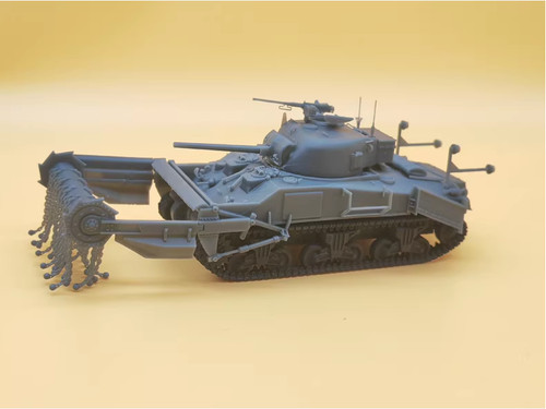 Printed m4a4 sherman - 3d, 1/72