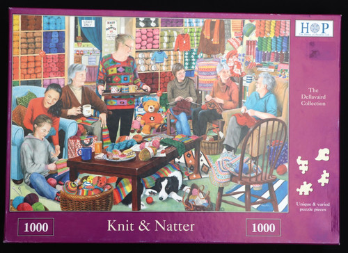1000 piece jigsaw puzzle - (hop),