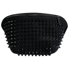 Ro Rox Studded Goth Bumbag Black Festival Waist Bag Punk Adjustable Bag for Gigs