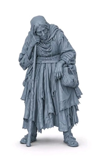 Medieval female peasant - peasant, 1:16