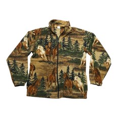 Vintage Horse Print Jacket