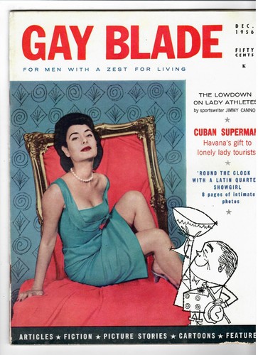 Vintage gay blade magazine 1 - ,