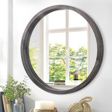 JJUUYOU Round Wall Mirror With