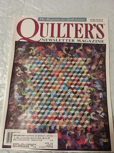 Quilters newsletter magazine - quilters,
