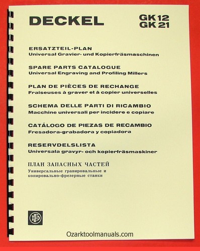 Deckel gk 21 - gk, 12