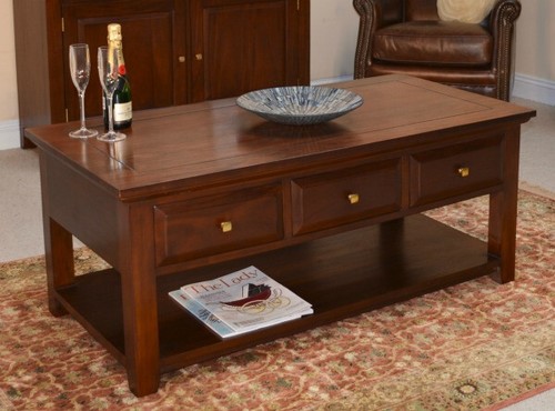 Mahogany coffee table 3 - mahogany,