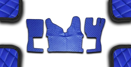 Rhd blue floor mats - blue,