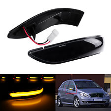 L+R LED Wing Mirror Indicator Turn Signal Light For Mercedes W169 W245 2004-2008