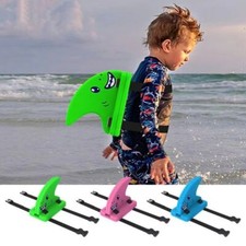 Childrens Back Float Kid's Shark Fin Back Float Board Auxiliary Float Board﻿