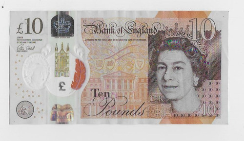 Cleland ten pound note - £10,
