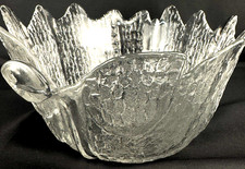 Orrefors Sweden Glass  Leaf