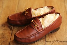 Gucci Tan Brown Leather
