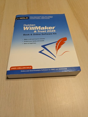 Quicken willmaker trust - quicken,
