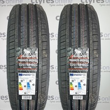 2X New 225 75 16 225/75R16c