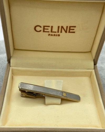 Celine paris tie clip - clip, bar