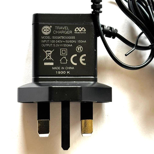 Genuine mains charger 5v - genuine, uk